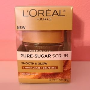 Loreal sugar exfoliation scrub